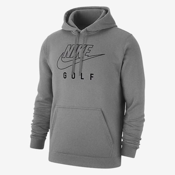 Mens Grey Hoodies Pullovers. Nike